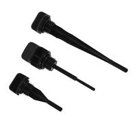 ibasenice Varilla Confiable Motocicleta de Aceite de Plástico para Negro, 3 Piezas, Nivel de Aceite Preciso y Reemplazo para Motor