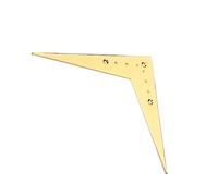 ibasenice Y Sostenedor De Guitarra v De Cuerdas Accesorio Compatible Para Flying Dorado Instalación Resistente y