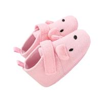 ibasenice Zapatos para Pequeños Suela Flexible Antideslizante Hogar Calzado para Bebés Que Dan Sus Primeros Pasos Color Rosa Talla