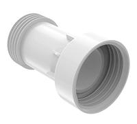 IBC - Adaptador S60 x 6 para Depósito, Pieza de Extensión y Espaciadora, Accesorio para Contenedores, Rosca Gruesa Recta a Rosca Gruesa, con Junta de PVC
