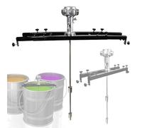 IBC - Agitador de aire, máquina mezcladora de tanque de 1000L 1/2HP 3/4HP 1HP, RPM sin carga: 2500RPM 1800RPM 1000RPM, mezclador de pintura de soporte neumático, máquina de agitación de pintura (3