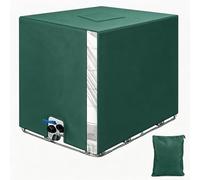 IBC Cubierta para Depósito de Agua, 1000L 210D Funda Depósito Agua (Verde)