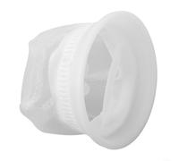 IBC - Filtro de cubierta de tanque de agua con bolsa de fieltro de aguja reutilizable compatible con dimensiones de montaje estándar para tapa de cubierta de tonelada (parte inferior redonda de nailon