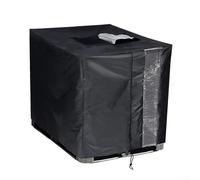 IBC - Funda para tanque de recolección de agua de lluvia de 300 L-1000 L, escudo Oxford 420D a prueba de polvo con cremallera, capucha resistente a los rayos UV para contenedores de almacenamiento de