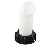 IBC - Manguera de drenaje para tanque de agua, conector de extensión de 2 pulgadas con boquilla de válvula de grifo para colección de agua de lluvia de 1000 L, sistema de riego de jardín, uso al aire