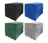 IBC Protector de depósito 210D impermeable para depósito de agua de 1000 L, protección UV, aislante, fácil de instalar, compatible con soporte para palés, acceso al grifo y apertura de la tapa (azul)