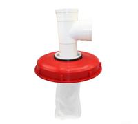 IBC Ton Cubeta Cubierta de plástico con filtro para una gestión eficaz del agua de lluvia DN150 DN225 (DN225-vertical tee)