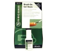 Ibd - 5 segundos de resina de gel Brush-On (paquete de 12) (herramientas de manicura)