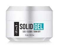 IBD Adhesivo de gel sólido, 15 ml, fabricado en Estados Unidos, LED / UV, para uñas de gel suave y 3D