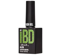 IBD Flash Gel - Alien - 15 ml - Fabricado en Estados Unidos - Esmalte de uñas reflectante con brillo LED/UV para manicura duradera y uñas brillantes