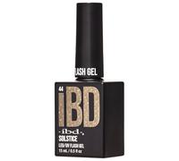 IBD Flash Gel - Solstice - 15 ml - Fabricado en Estados Unidos - Esmalte de uñas reflectante con brillo LED/UV para manicura duradera y uñas brillantes