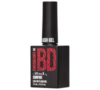 IBD Flash Gel - Sunfire - 15 ml - Fabricado en Estados Unidos - Esmalte de uñas reflectante con brillo LED/UV para manicura duradera y uñas brillantes