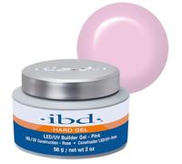 IBD Hard Gel - LED/UV Builder Gel Pink, 1er Pack (1 x 56 g) - MADE IN USA - Gel constructor premium para uñas
