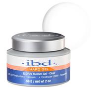 IBD Hard Gel - LED/UV Builder Gel Transparente, 1 pack (1 x 56 g) - MADE IN USA - Construcción de uñas en casa - sin citas y salones de uñas ruidosos