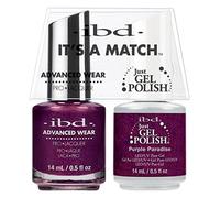 ibd - It's A Match -Duo Pack- Purple Paradise - 14 mL / 0.5 oz Each