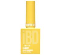 IBD Rubber Gel Canary - 15 ml - Fabricado en Estados Unidos - Esmalte de uñas premium para manicura duradera y uñas lisas - Laca LED/UV