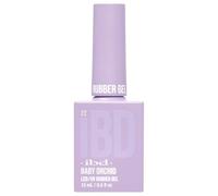 IBD Rubber Gel - Orquídea bebé - 15 ml - Fabricado en Estados Unidos - Esmalte de uñas premium para manicura natural duradera y uñas lisas - Laca LED/UV