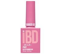 IBD Rubber Gel - Pout - 15 ml - Fabricado en Estados Unidos - Esmalte de uñas premium para manicura duradera y uñas lisas - Laca LED/UV