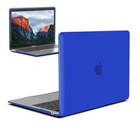 iBenzer MacBook Air Funda de 13 pulgadas 2018 Lanzamiento Nueva versión A1932, cubierta de cáscara de funda rígida, suave al tacto para Apple MacBook Air 13 Retina con Touch ID, azul real, MMA-T13RBL