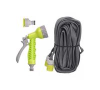 Ibergarden Set de Manguera con Accesorios Polipropileno ABS TPE Spandex Ø 2,7 cm (15 m)