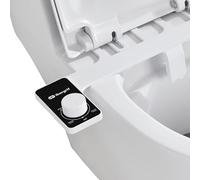Ibergrif Bidet para WC con Doble Boquilla Retráctiles, Bidet Portatil para WC No Eléctrico, Adaptador Bidet para Inodoro, con Chorro de Agua Fría, Presión Ajustable de Agua y Fácil de Instalar, M41050