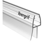 Ibergrif M101-80, Goma para Mampara de Ducha 80CM, Adecuado para Puertas de 5 a 8 MM de Espesor