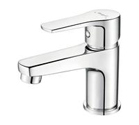 Ibergrif M11057 Grifo de Lavabo Compacto de Latón Cromado, 65 mm