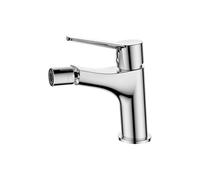 Ibergrif M15026 Arial, Grifo de Bidé, Mezclador Monomando para Lavabo, Cromo, Plata