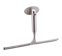 Ibergrif M31011-Placid, Escobilla de Goma del Piso, Acero Inoxidable
