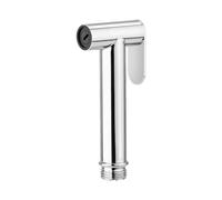 Ibergrif M20283 Pulverizador de Bidé, Alcachofa de Ducha de Latón para WC, Cromo, Plata, Sin válvula