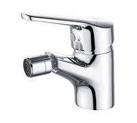 Ibergrif Roma - Bidé de Lavabo de Baño Clásico, Mezclador Monomando para Lavabo, Cromo