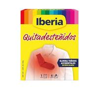 Iberia - Quitadesteñidos en Polvo para Ropa Blanca, Elimina Desteñidos Accidentales y Devuelve el Blanco Original, Apto para Lavado a Mano o a Máquina - 200g