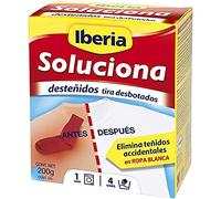 Iberia Quitamancha - Soluciona para Eliminar Desteñidos Accidentales en Ropa Blanca - 240 g
