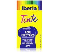Iberia - Tinte Azul Eléctrico para ropa, 40°C