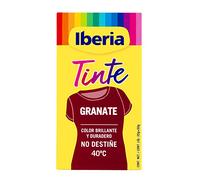Iberia - Tinte Granate para ropa, 40°C