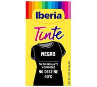 Iberia - Tinte Negro para ropa, 40°C