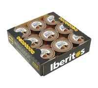 Iberitos - Bandeja de 18 Monodosis de Auténtica Pringá Ibérica | Ideal para Desayunos y Meriendas - Apto para Celiacos - Latas de 23 g