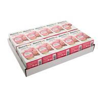 Iberitos - Crema Untable de Jamón de York - Ideal para Untar Tostadas, Pan y Crackers - Ingredientes Selectos - Sin Gluten - Producto Fabricado en España - 10 Cajas de 5 Monodosis de 23 Gramos