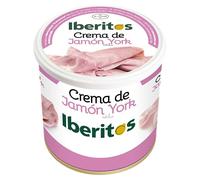 Iberitos - Lata de Auténtica Crema de Jamón York | Ideal para Desayunos y Meriendas - Apto para Celiacos - Contiene 700 g