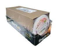 Iberitos Pack 6 Crema de Jamón York con Queso 250g | Crema para Untar | Sabor Suave y Cremoso | Ideal Desayunos, Aperitivos y Hostelería | Entrega 24h