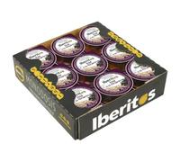 Iberitos - Paté a la Pimienta - Ideal para Untar Tostadas, Cocinar - Ingredientes Selectos - Sin Gluten - Producto Fabricado en España - Bandeja con 18 Monodosis de 23 Gramos