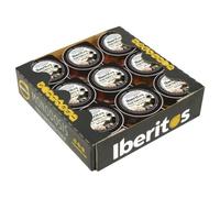 Iberitos - Paté al Pedro Ximénez con Pasas para Untar y Cocinar - Ingredientes Selectos - Sin Gluten - Producto Fabricado en España - Bandeja con 18 Monodosis de 23 Gramos