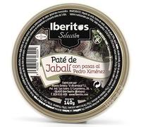Iberitos - Paté de Jabalí al Pedro Ximénez - 1 Lata x 140 gr