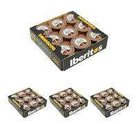 Iberitos - Pringá Ibérica - Ideal para Untar Cualquier Tipo de Pan - Untable sin Gluten y sin Lactosa - Producto Fabricado en España - Bandeja con 18 Monodosis x 23 Gramos (Paquete de 4)