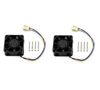 IBest 2 Pack Dedicated DC Cooling Fan for Jetson Nano 5V Fan Support PWM Speed Adjustment with Strong Cooling Air,4PIN Reverse-Proof Connector 40mm×40mm×20mm