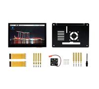 IBest 4.3inch DSI LCD with Case Capacitive Touch Display IPS Screen 800×480 Resolution Wide Angle Monitor for Raspberry Pi 4B, Supports Ubuntu/Kali / WIN10 IoT