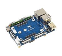 IBest for Raspberry Pi Compute Module 4 IO Board,Mini Base Board (B) Full Version with Standard CM4 Socket and Color-Coded Raspberry Pi 40PIN GPIO Header Onboard CSI/DSI/FAN/HDMI/USB/RJ45 Connectors