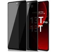 IBETEK Protector Pantalla de Privacidad Compatible con Xiaomi 13T/ 13T Pro, Anti Espía de Cristal Vidrio Templado de Privacidad, Privacy Vidrio Templado [2 piezas]