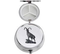 Ibex A54 acabado negro hecho de fino peltre inglés en un contenedor de 3 secciones con espejo