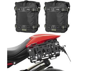 IBEX Zieger Bundle Portabultos Lateral Con Maletas M Para Ducati Monster